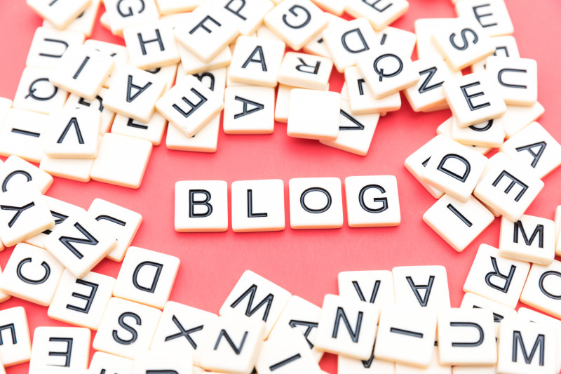 Blog letters