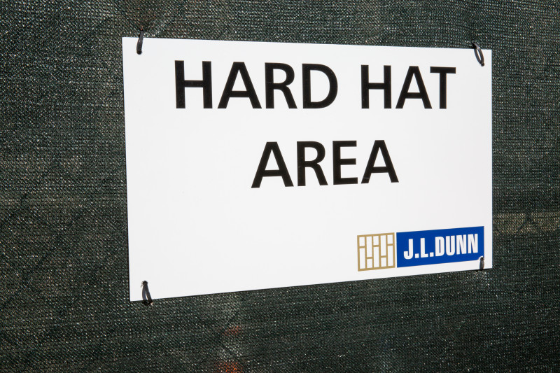 Hard hat area